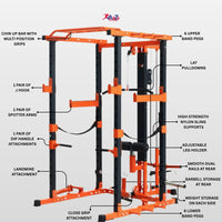 Light Commercial Power Racks CRP6 with 60x60 Tubing