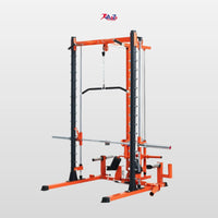 TR1 Commercial Smith Machine and Half Rack 75x75x3mm Tubing