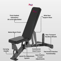 A2Z-1237 Heavy Duty Dumbbell Bench