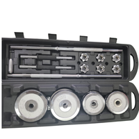 50KG CHROME STEEL BARBELL & DUMBBELL SET