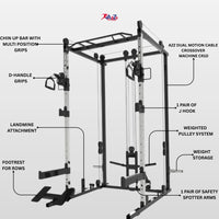 A2Z Dual Motion Cable Crossover Machine CR10