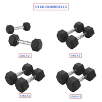 Hex Dumbbell Pack (50kg)