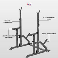 Adjustable Barbell Rack A2Z-7318