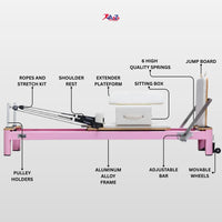 Aluminium Alloy Frame Pilates Reformer Machine (AL-P-1)
