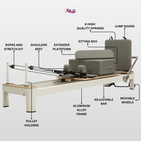 Studio Aluminum Pilates Reformer (AL-1)