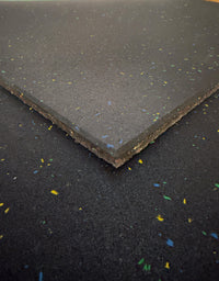 15mm Commercial Grade Fleck Floor Mats (Mixed with Blue, Yellow and Green Flecks)