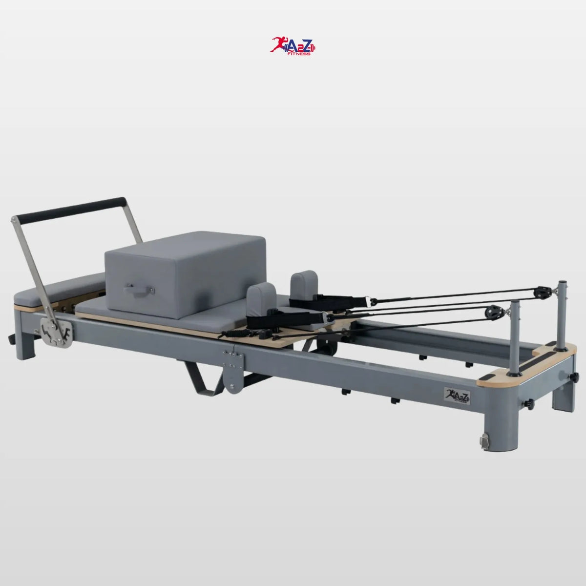 Pilates Frame Aluminum Alloy Frame Foldable Pilates Reformer Grey (ALF-GR) – A2Z Fitness