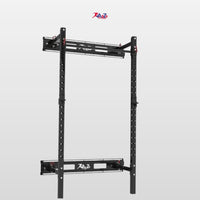 Wall Mounted Foldable Rack With Stringer Pair