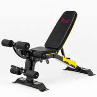 A2Z-1219 Commercial FID leg extension dumbbell bench