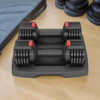 Adjustable Dumbbell (1Pair + Bracket)