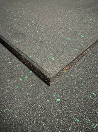 15mm Commercial Grade Green Fleck Floor Mats(1mx1m)