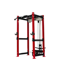 CRP8 Commercial Power Rack with pulley with 75x75x3mm Tubing