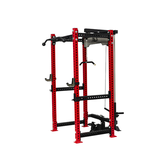 Commercial Power Rack with pulley CRP8 with 75x75 Tubing