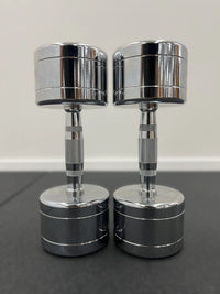 CHROME STEEL DUMBBELL (Sold Individually)