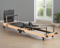 FOLDABLE MAPLE WOOD PILATE REFORMER