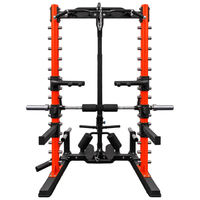 TR1 Commercial Smith Machine and Half Rack 75x75x3mm Tubing
