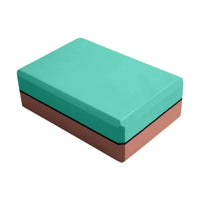 Two-tone yoga brick